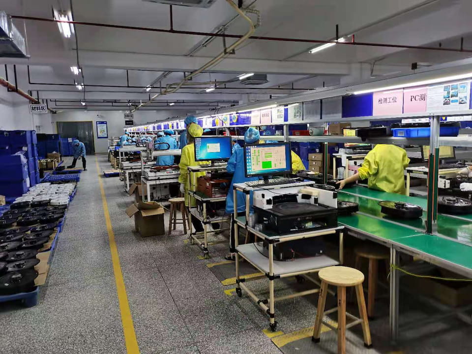 Фото завода, на котором производится продукция Lydsto и Xiaomi